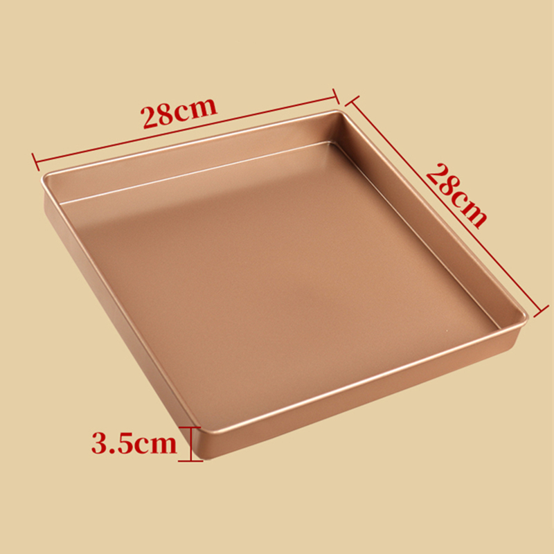 Square Carbon Steel Baking Pan