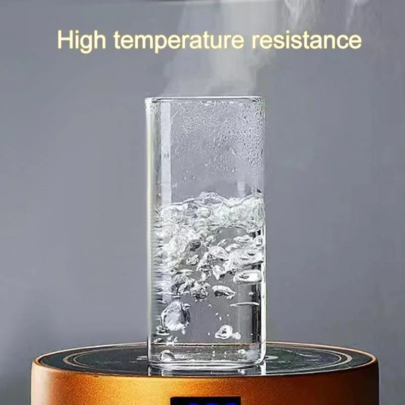 Square Heat Resistant Coffee Glass Cup With Lid and Straw Transparent Milk Tea Juice Cups Coffee Mug For Home Bar Square Heat Resistant Coffee Glass Cup With Lid and Straw Transparent Milk Tea Juice Cups Coffee Mug For Home Bar