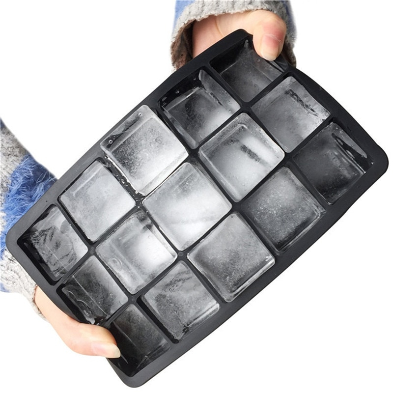 Square Ice Cube Tray Silicone Mold Square Ice Cube Tray Silicone Mold