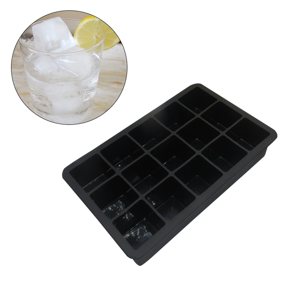 Square Ice Cube Tray Silicone Mold Square Ice Cube Tray Silicone Mold