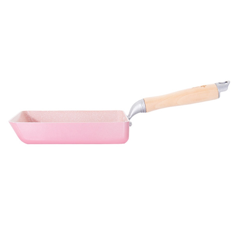 Square Omelette Pan with Wooden Handle Square Omelette Pan with Wooden Handle