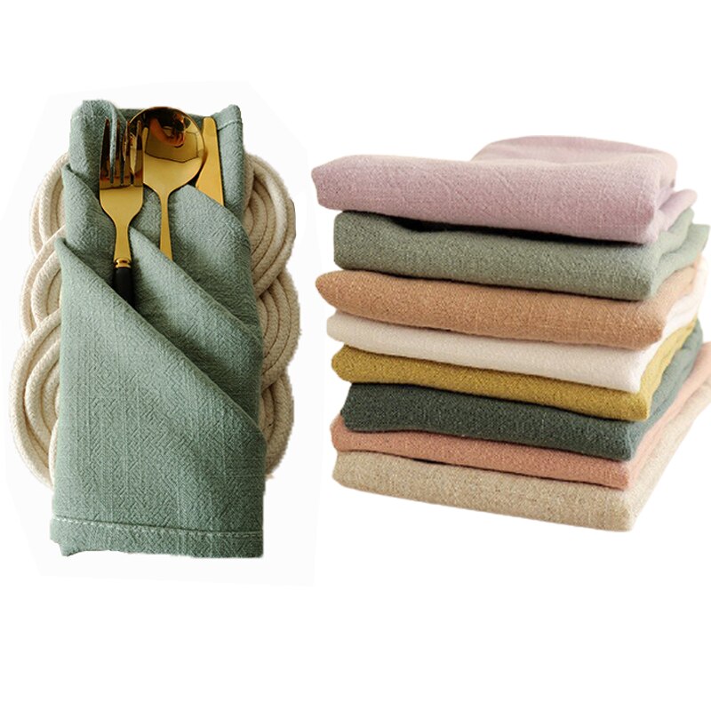 Square Plain Linen Table Napkin Square Plain Linen Table Napkin