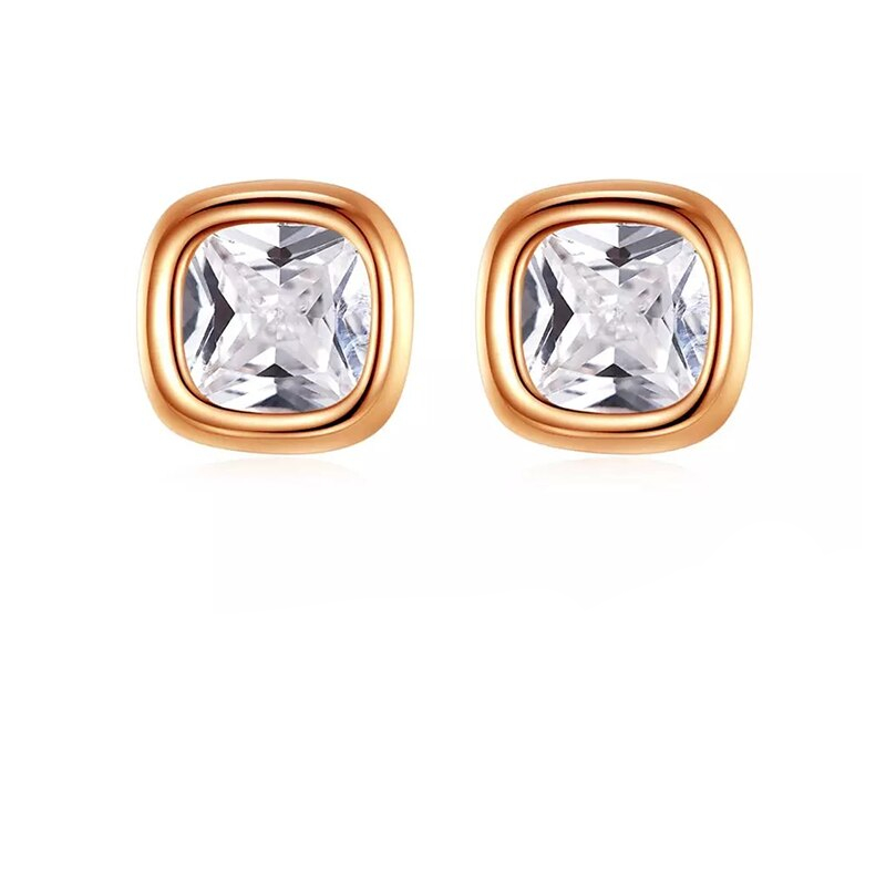 Square Stud Earrings Fashion Jewelry Square Stud Earrings Fashion Jewelry