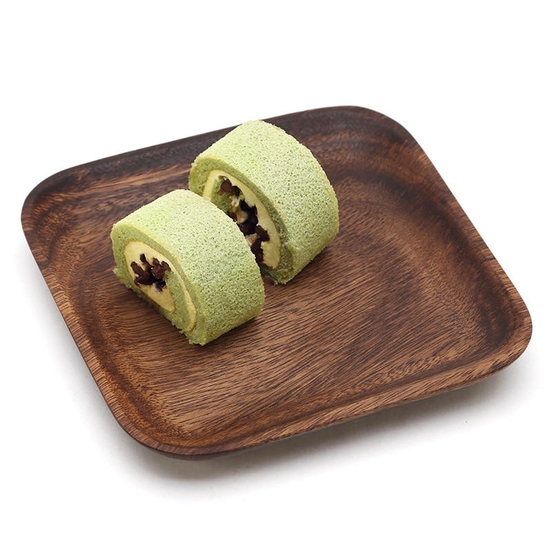 Square Wooden Plates Set (2 Pcs)