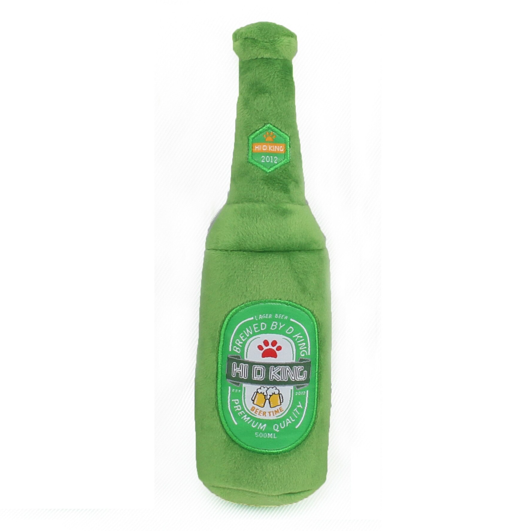 Squeaky Beer Plush Dog Toy Squeaky Beer Plush Dog Toy