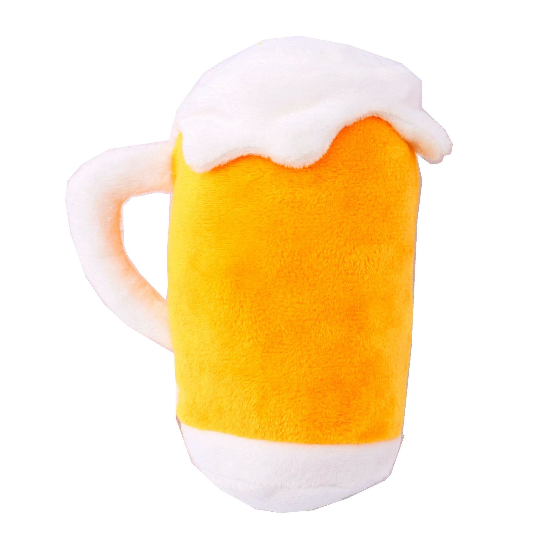 Squeaky Beer Plush Dog Toy Squeaky Beer Plush Dog Toy