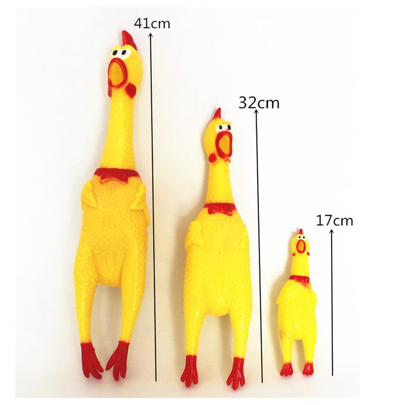 Squeaky Chicken Funny Screaming Toy