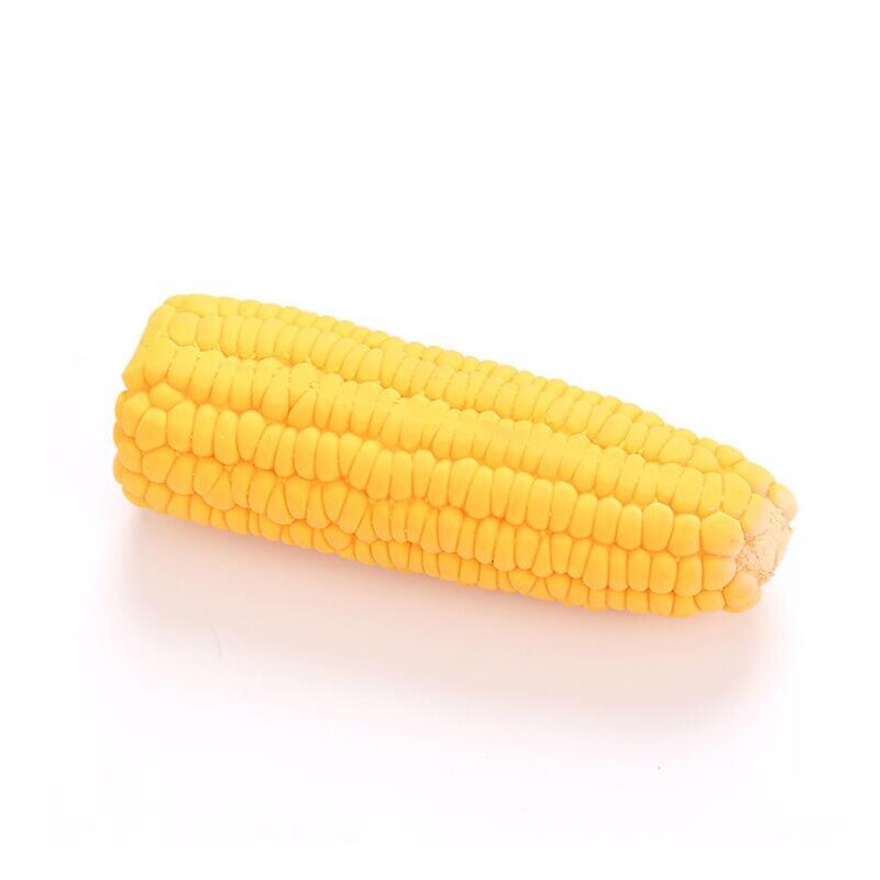 Squeaky Natural Latex Corn Dog Toy Squeaky Natural Latex Corn Dog Toy