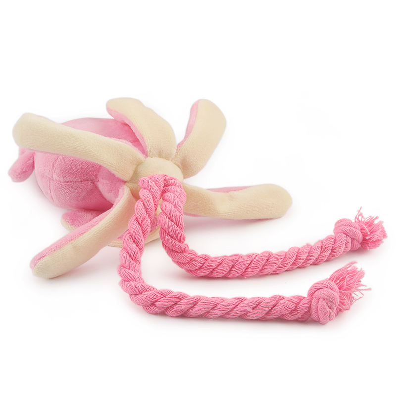 Squeaky Soft Squid Dog Plush Squeaky Soft Squid Dog Plush