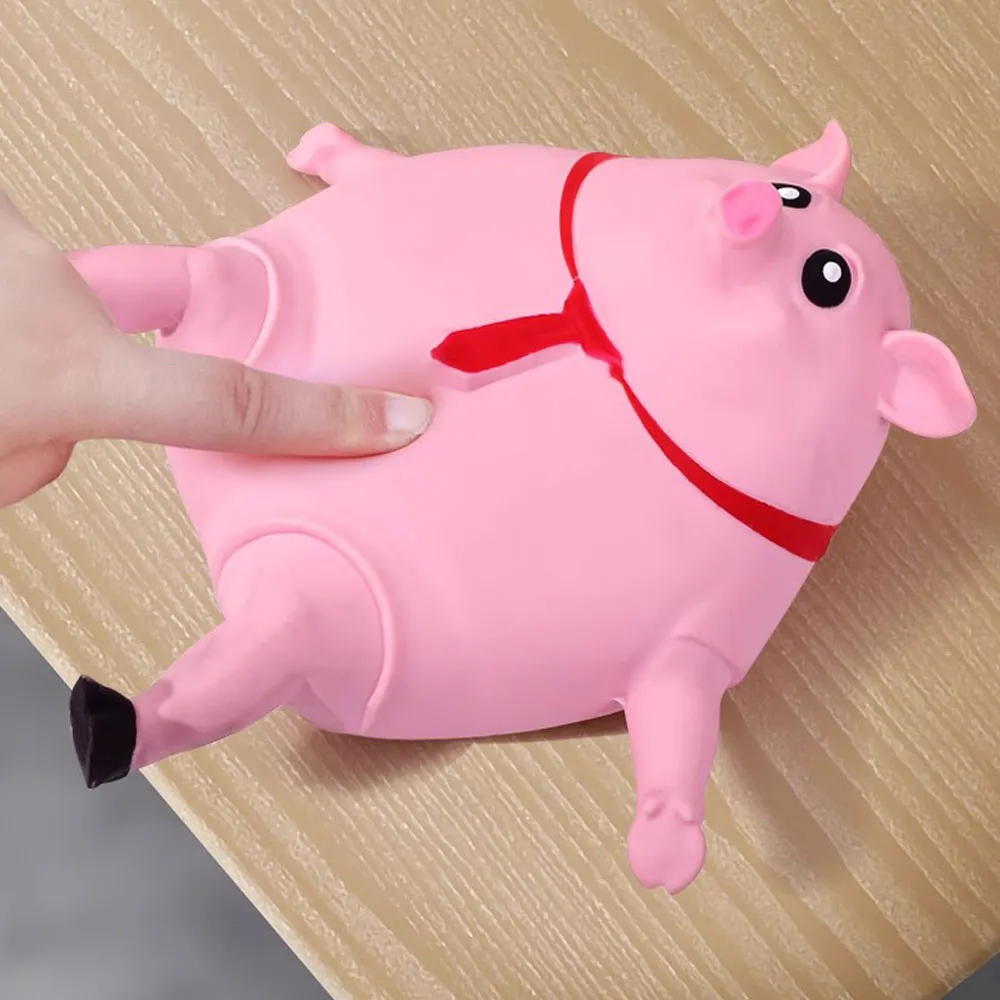 Squeeze Pink Pig Antistress Toy Cute Squeeze Animals Lovely Piggy Doll Stress Relief Toy Decompression Toy Children Squeeze Pink Pig Antistress Toy Cute Squeeze Animals Lovely Piggy Doll Stress Relief Toy Decompression Toy Children
