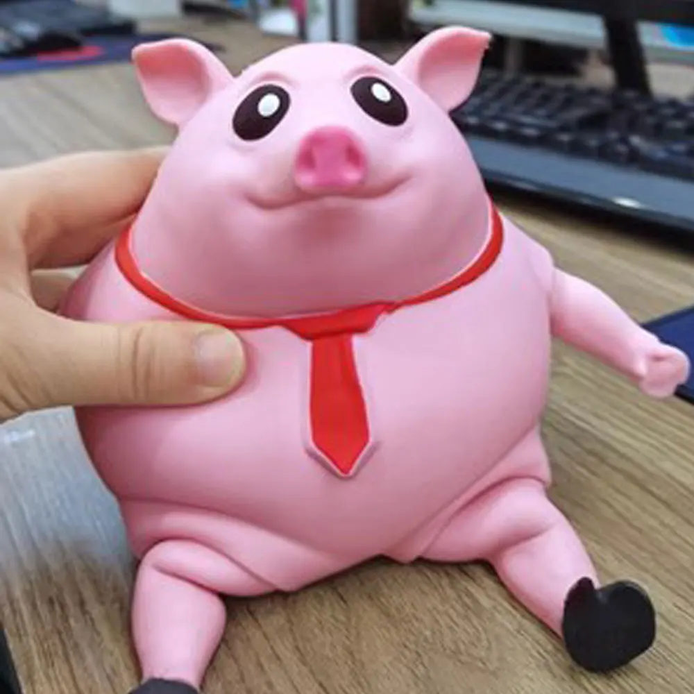 Squeeze Pink Pig Antistress Toy Cute Squeeze Animals Lovely Piggy Doll Stress Relief Toy Decompression Toy Children Squeeze Pink Pig Antistress Toy Cute Squeeze Animals Lovely Piggy Doll Stress Relief Toy Decompression Toy Children