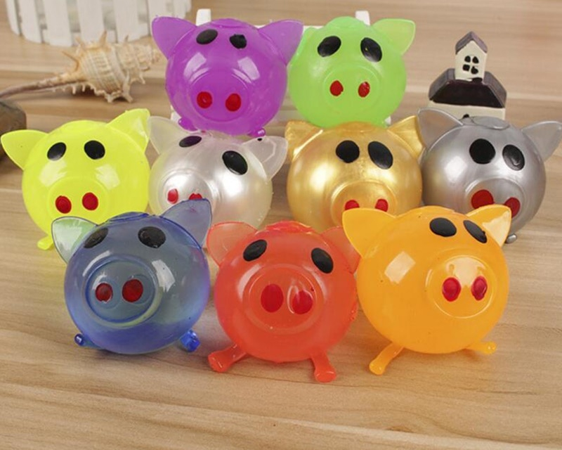 Squeeze Toy Anti-Stress Pig Squeeze Toy Anti-Stress Pig