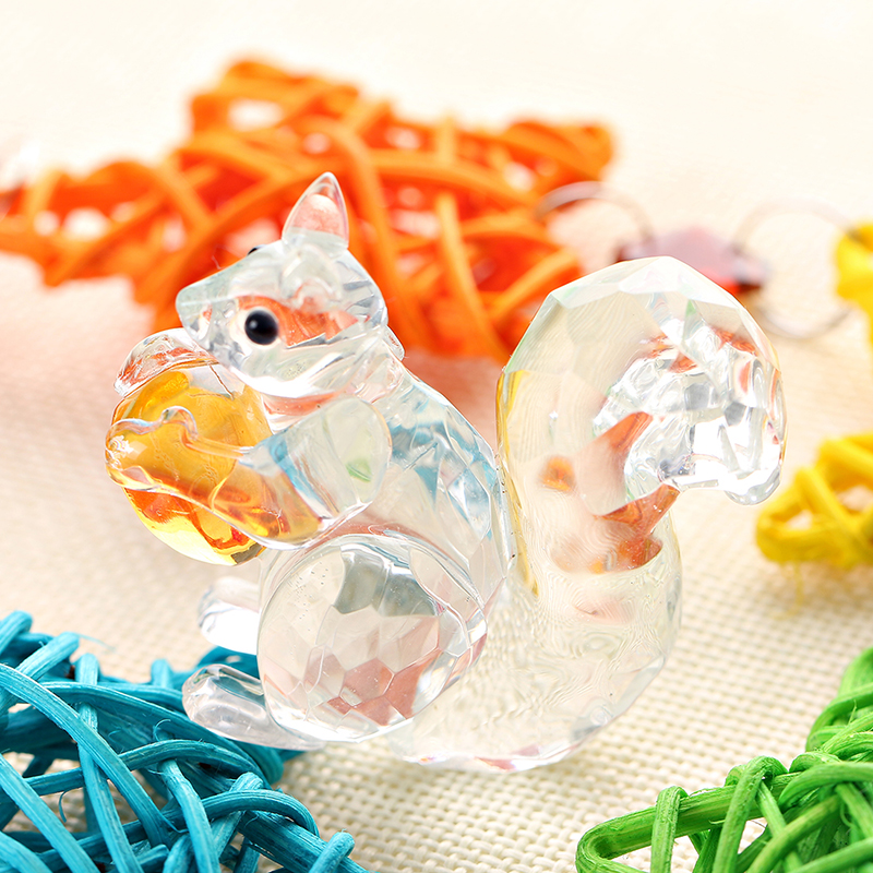 Squirrel Ornament Crystal Paperweight Squirrel Ornament Crystal Paperweight