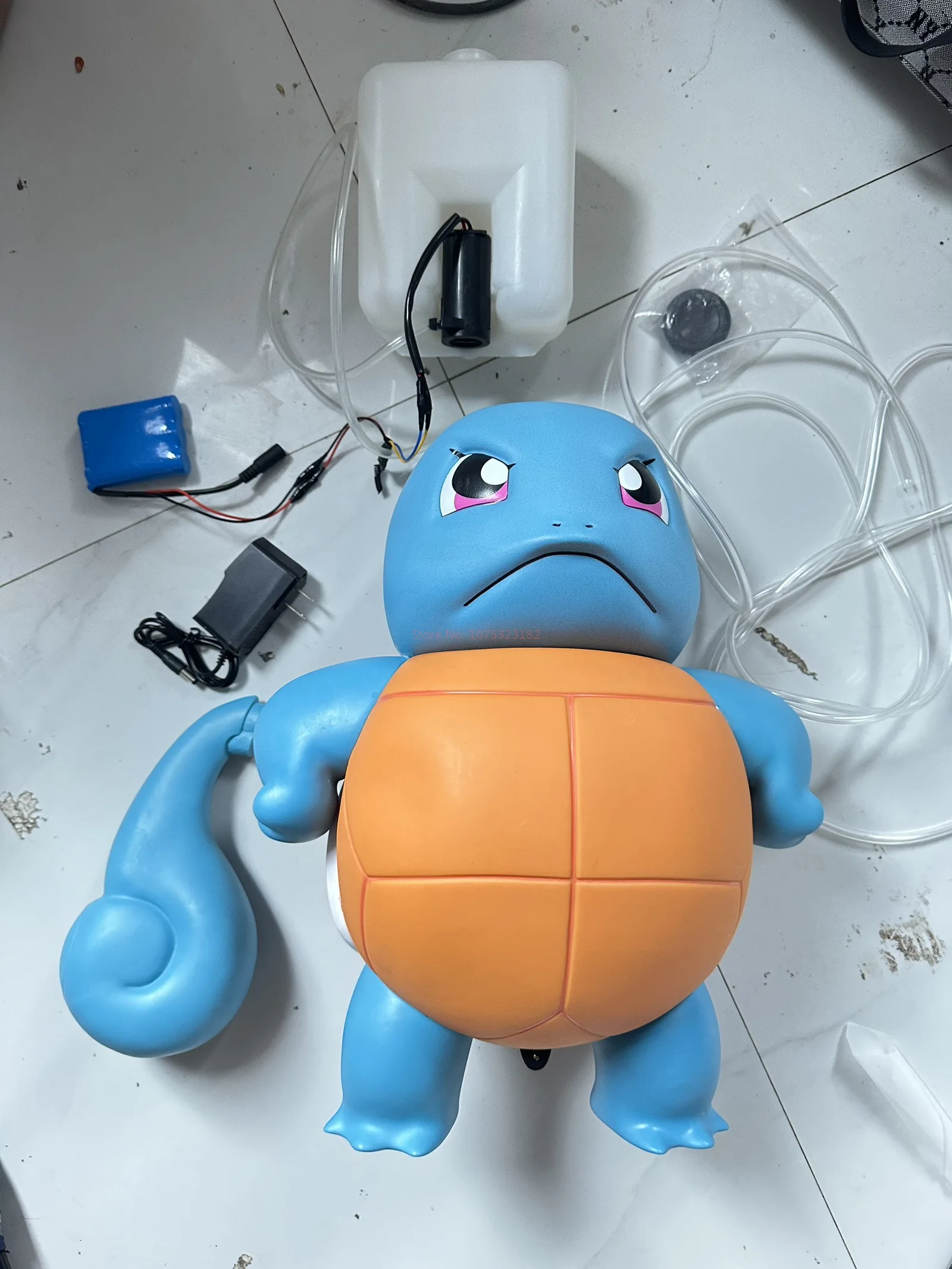 Squirtle Water Spraying Toy Large Size Cute Collectible Action Figure Jenny Car Accessory Popular Anime Model Hand Squirtle Water Spraying Toy Large Size Cute Collectible Action Figure Jenny Car Accessory Popular Anime Model Hand