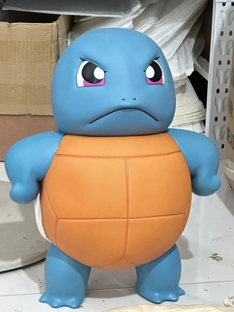 Squirtle Water Spraying Toy Large Size Cute Collectible Action Figure Jenny Car Accessory Popular Anime Model Hand