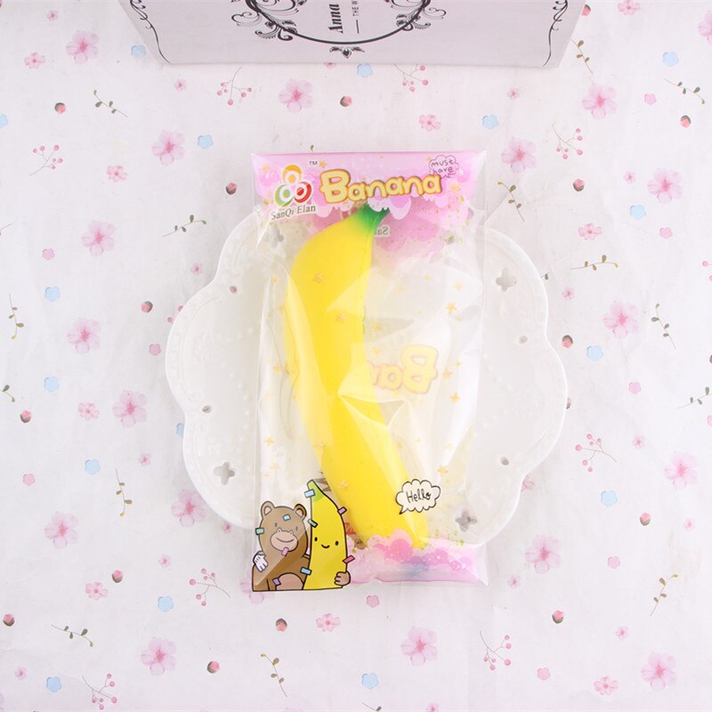 Squishy Banana Anti-Stress Fidget Toy Squishy Banana Anti-Stress Fidget Toy