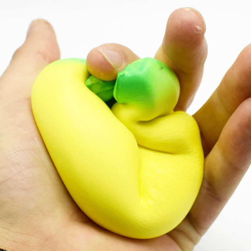 Squishy Banana Fidget Toy for Stress Relief