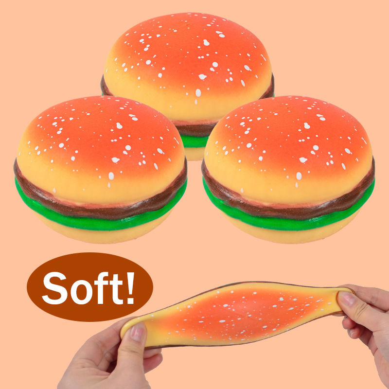 Squishy Burger Cute Squeeze Toy Squishy Burger Cute Squeeze Toy