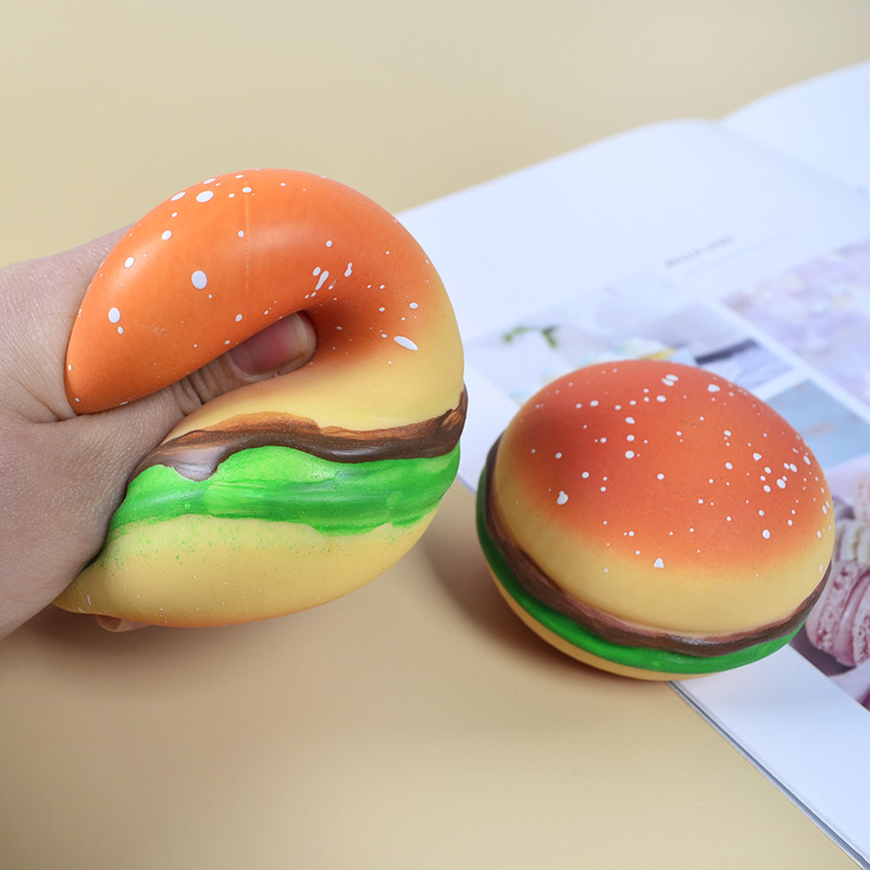 Squishy Burger Cute Squeeze Toy Squishy Burger Cute Squeeze Toy