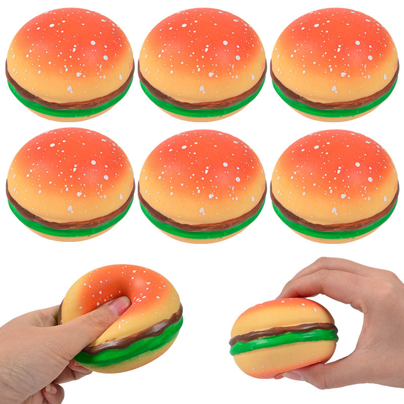 Squishy Burger Cute Squeeze Toy Squishy Burger Cute Squeeze Toy