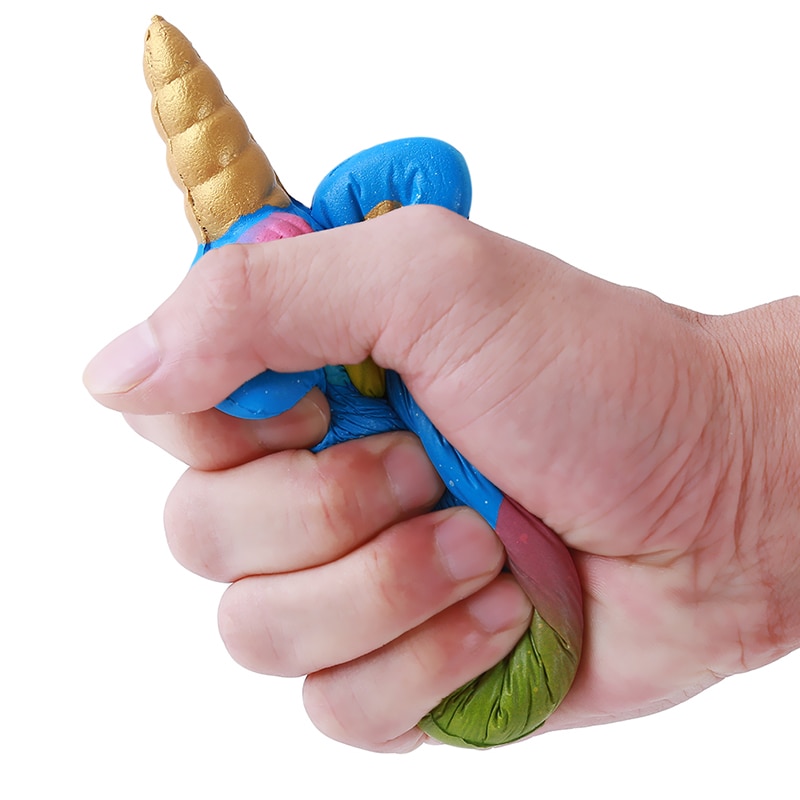 Squishy Unicorn Donut Toy