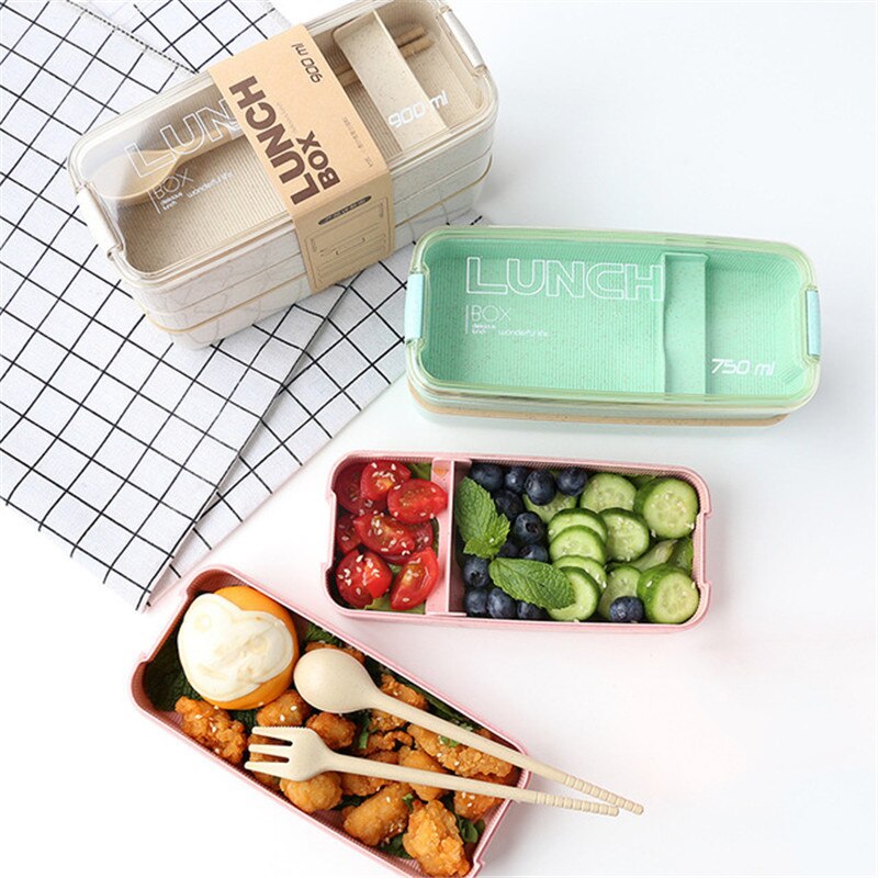 Stackable Bento Box 3 Layer Lunchbox