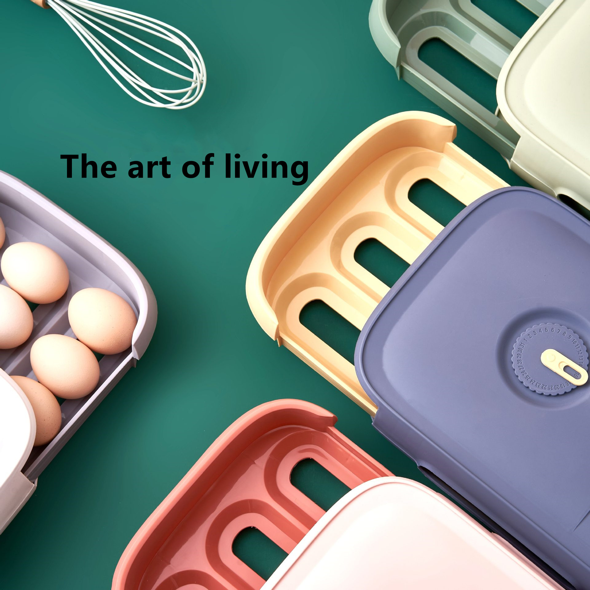 Stackable Egg Holder Drawer Stackable Egg Holder Drawer