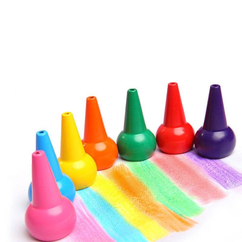 Stackable Finger Crayons (12 pcs) Stackable Finger Crayons (12 pcs)