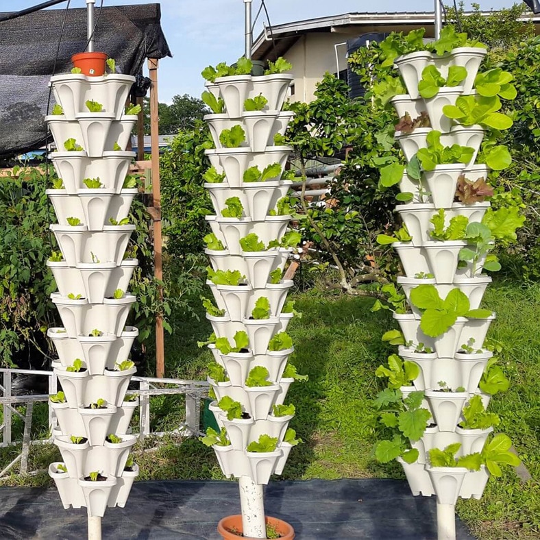 Stackable Plant Pot Plastic Planter Stackable Plant Pot Plastic Planter