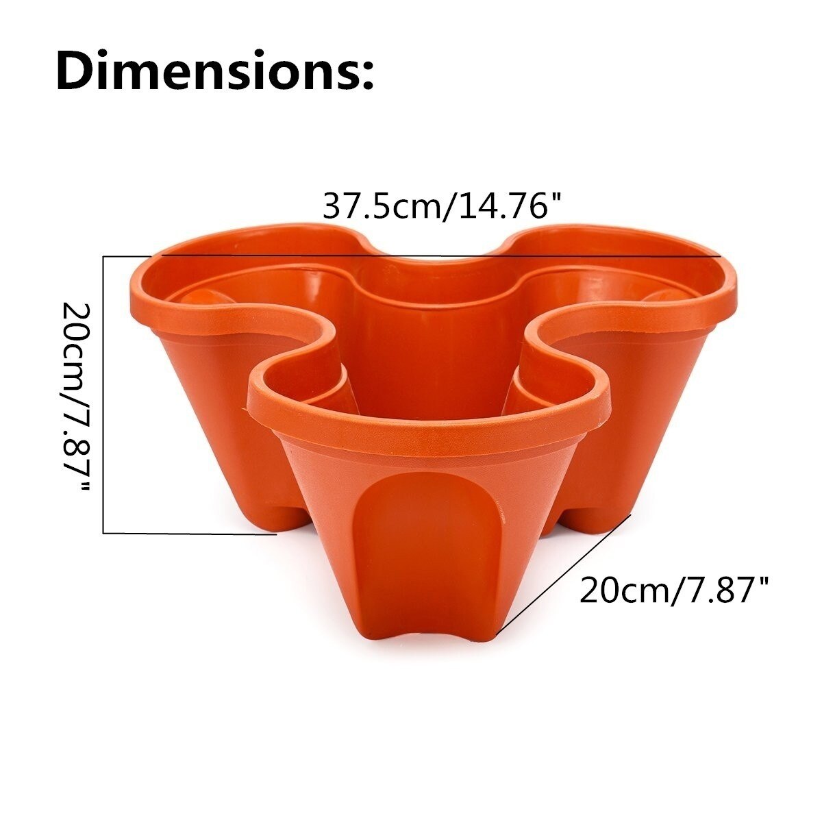 Stackable Plant Pot Plastic Planter Stackable Plant Pot Plastic Planter