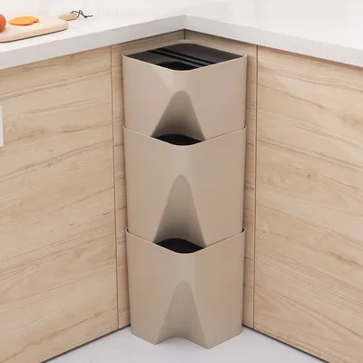 Stackable Recycle Bins Trash Cans