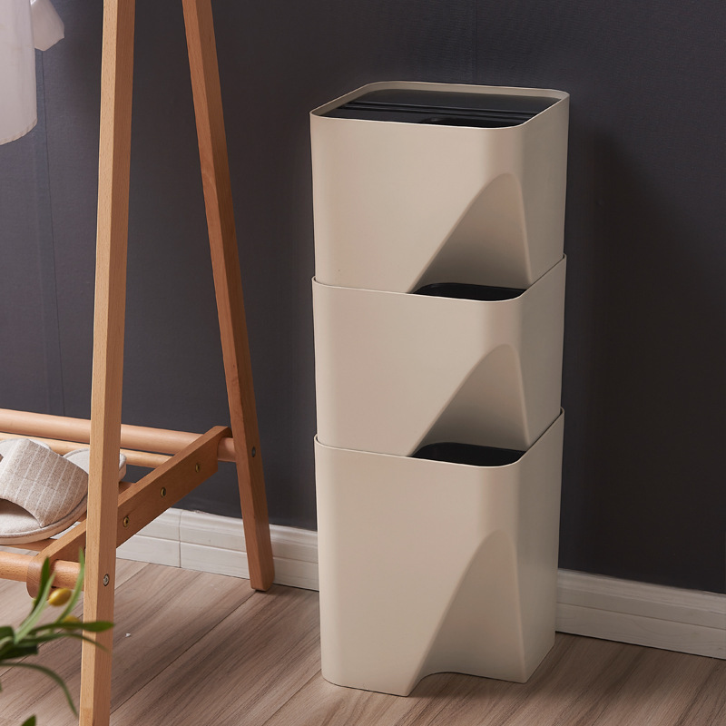 Stackable Recycle Bins Trash Cans