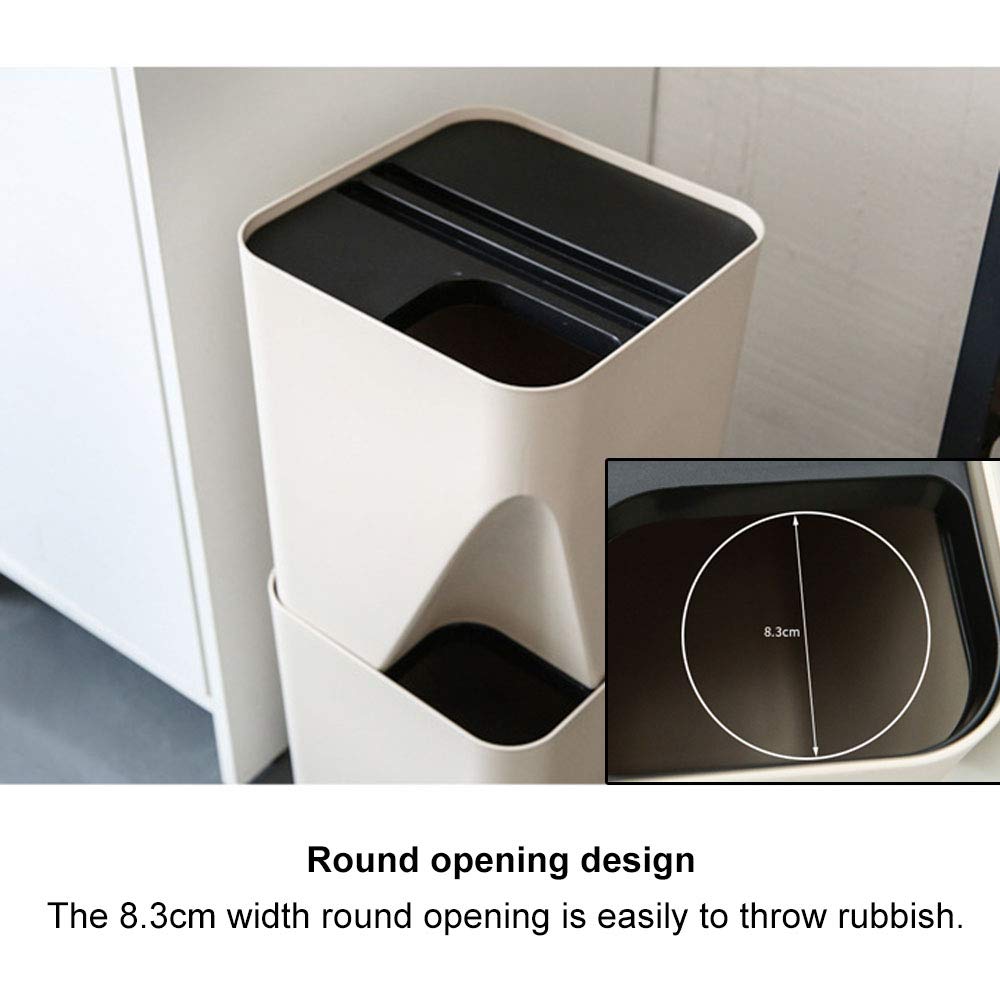 Stackable Recycle Bins Trash Cans