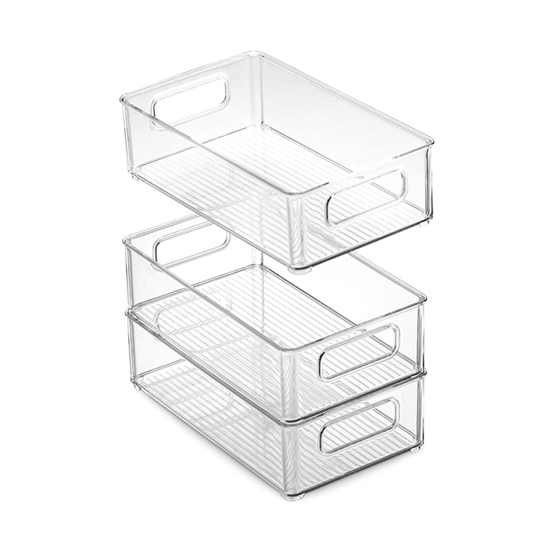 Stackable Refrigerator Organizers (6 Pcs) Stackable Refrigerator Organizers (6 Pcs)