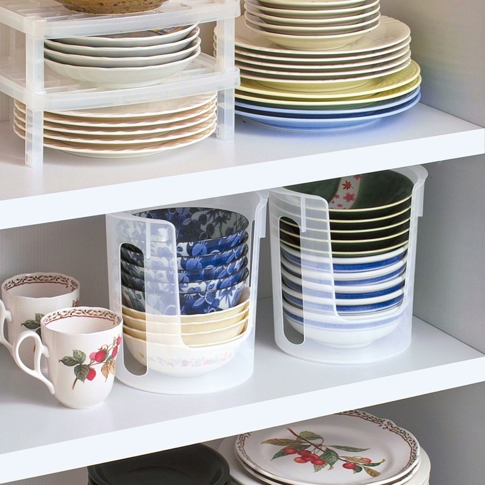 Stackable Shelf Home Organizer Rack