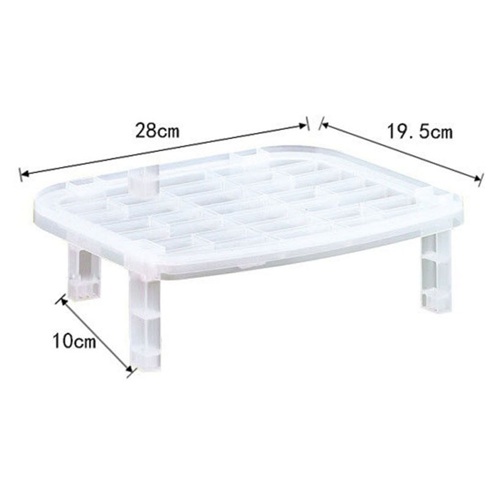 Stackable Shelf Home Organizer Rack