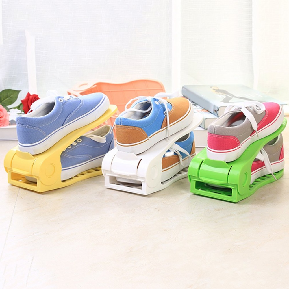 Stackable Shoe Holder Storage Organizer Stackable Shoe Holder Storage Organizer