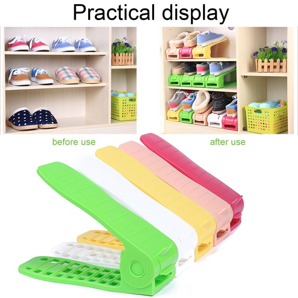 Stackable Shoe Holder Storage Organizer Stackable Shoe Holder Storage Organizer