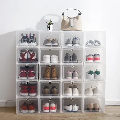 Stackable Storage Container Plastic Organizer