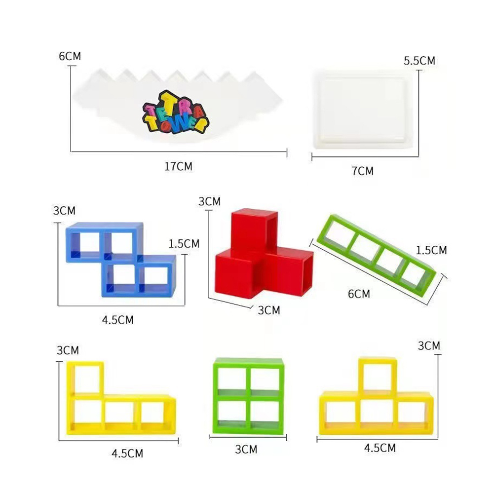 Stacking Blocks Tetra Tower Balance Game Stacking Building Blocks Puzzle Board Assembly Bricks Educational Toys for Stacking Blocks Tetra Tower Balance Game Stacking Building Blocks Puzzle Board Assembly Bricks Educational Toys for