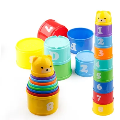 Stacking Cups Educational Baby Toys (8 pieces) Stacking Cups Educational Baby Toys (8 pieces)