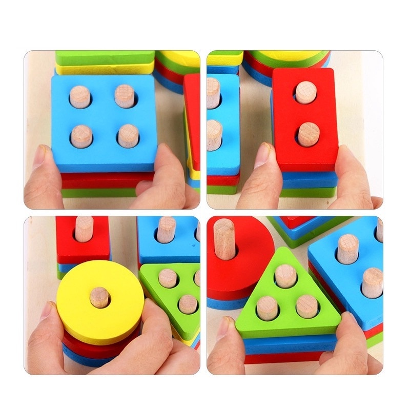 Stacking Shape Toys for Kids Stacking Shape Toys for Kids