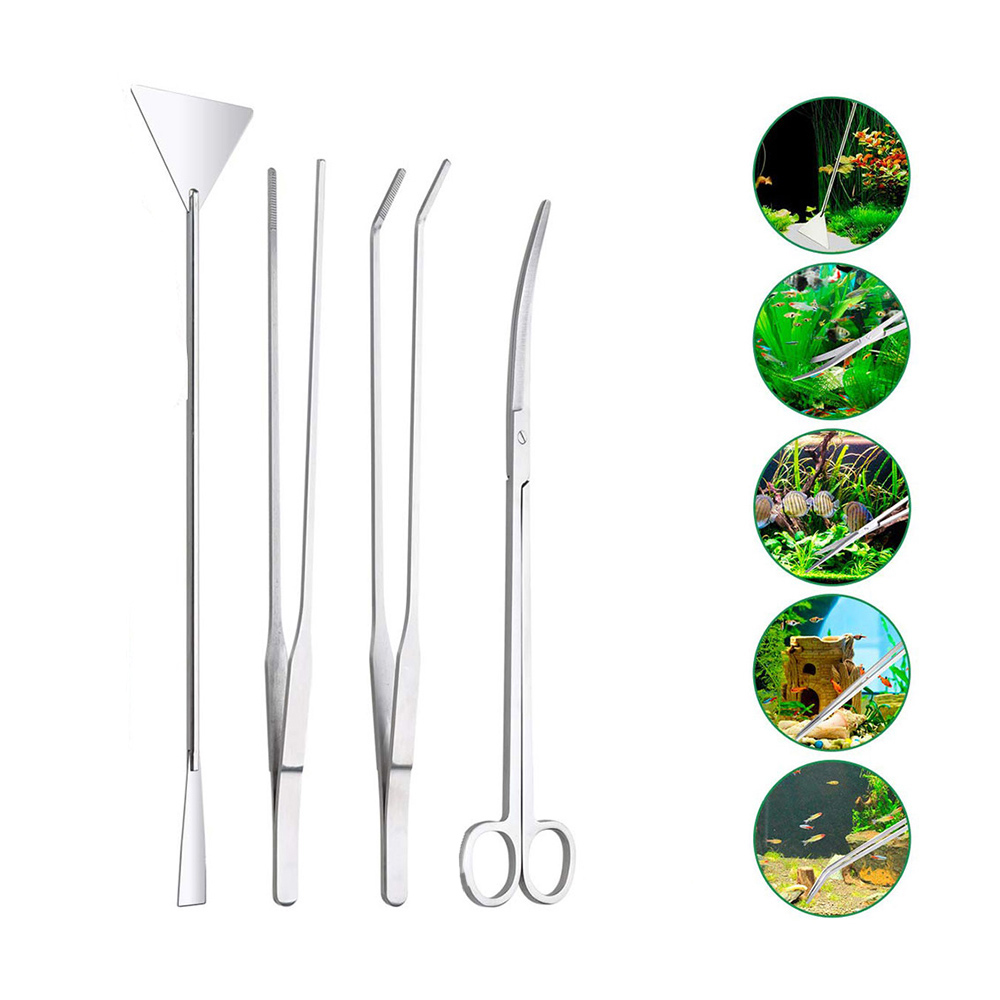 Stainless Aquascaping Tool Set (4pcs) Stainless Aquascaping Tool Set (4pcs)