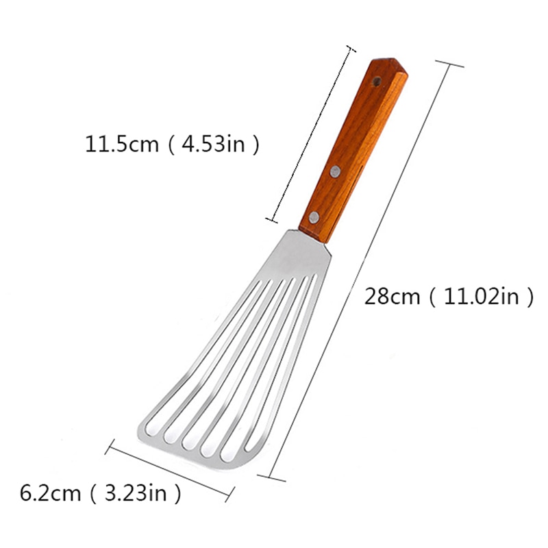 Stainless Blade Metal Fish Spatula