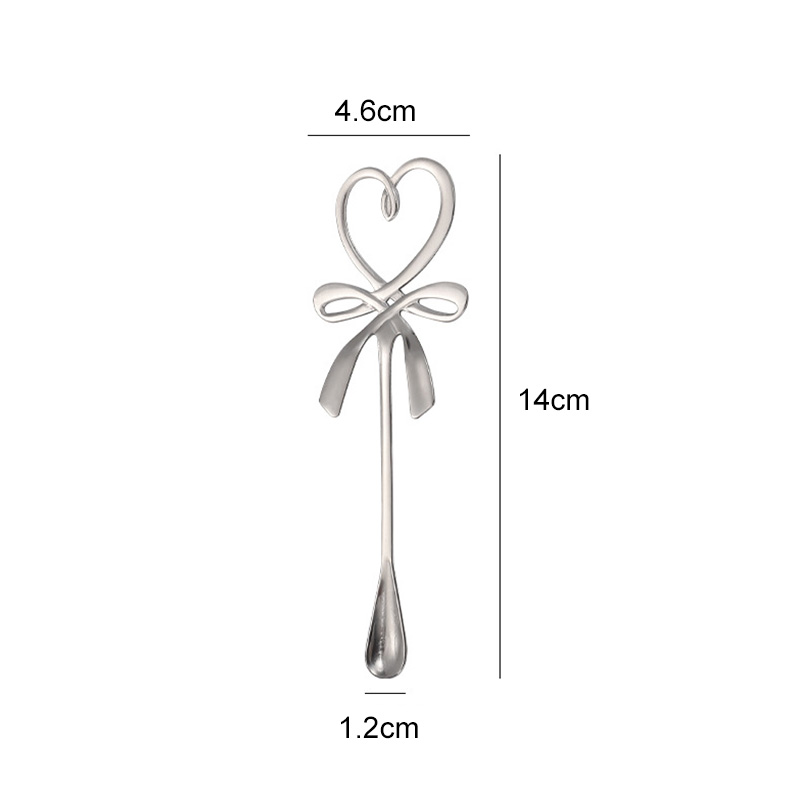 Stainless Bow Decorative Teaspoon Stainless Bow Decorative Teaspoon