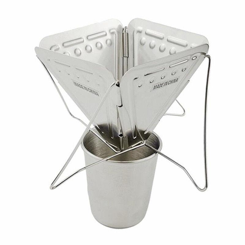 Stainless Camping Drip Coffee Maker Stainless Camping Drip Coffee Maker
