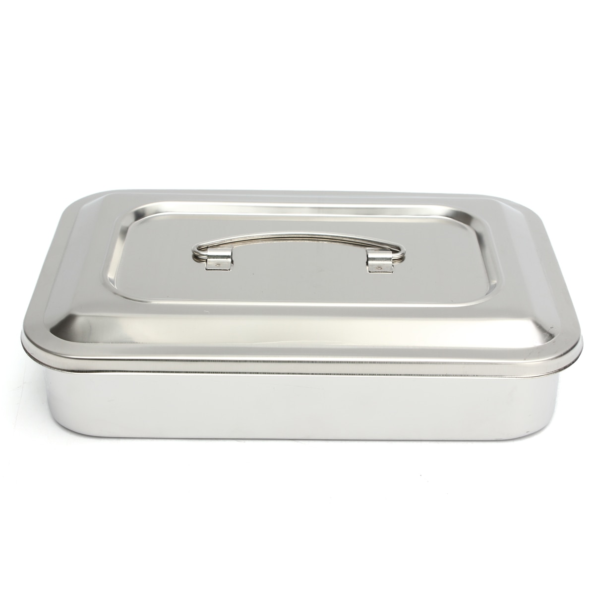 Stainless Dental Instruments Tray with Lid Stainless Dental Instruments Tray with Lid