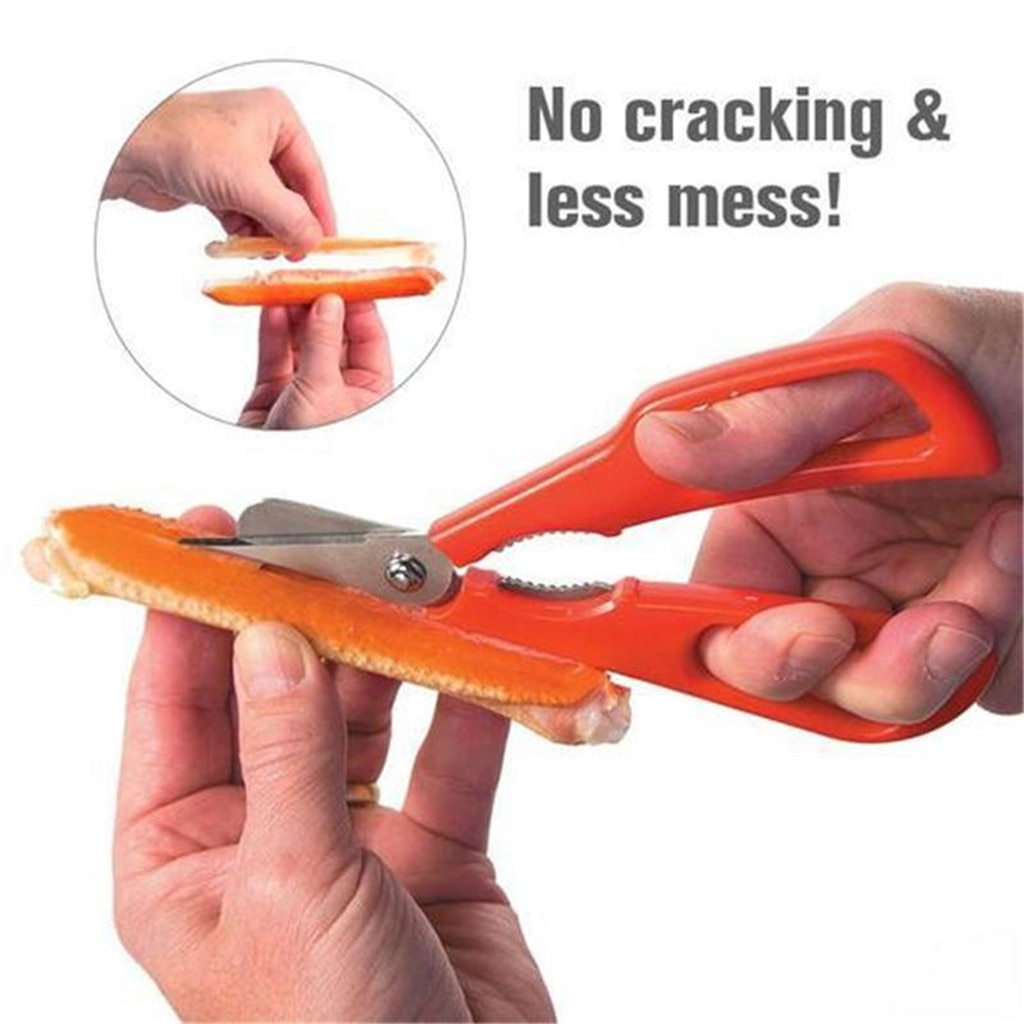 Stainless Ergonomic Seafood Scissors Stainless Ergonomic Seafood Scissors