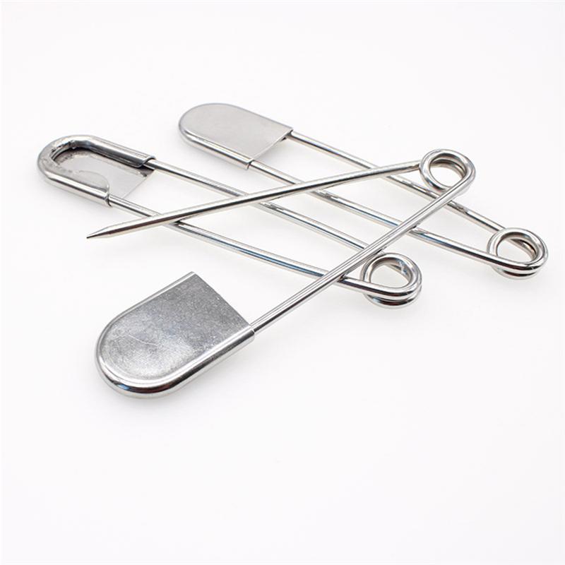 Stainless Extra Large Safety Pins (7pcs)