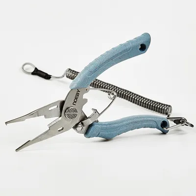 Stainless Fish Pliers with Spring Chain